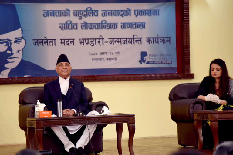 मलाई हटाइए नेपालको पक्षमा बोल्ने आँट कसैले गर्नेछैन : प्रधानमन्त्री ओली