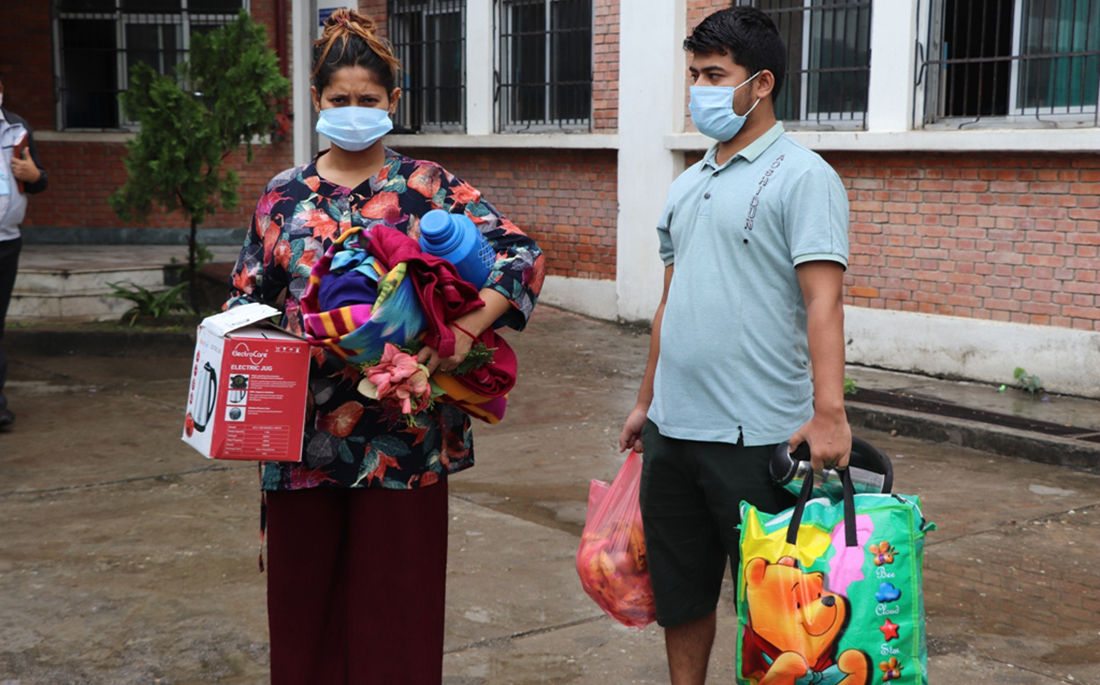 गर्भ परीक्षण गर्दा कोरोना, साथ छोडेनन् श्रीमानले