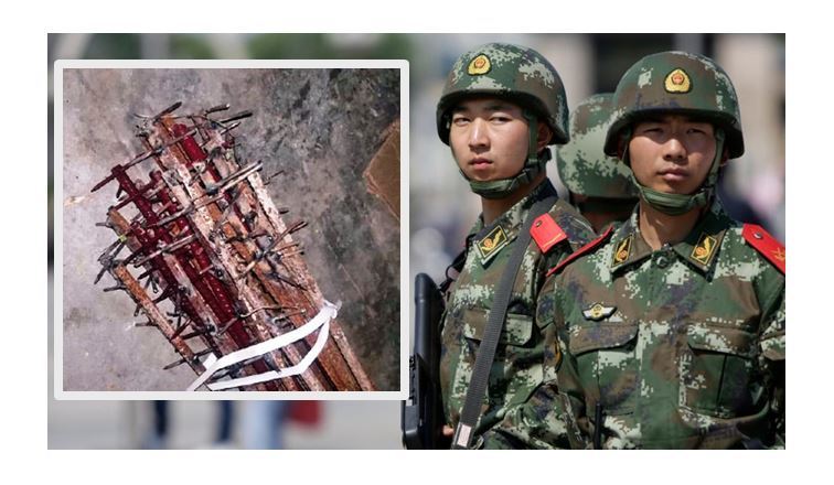 भारतीय सेनामाथि किला गाडिएको फलामको भाटाले गरियो हमला, चीनले दियो यस्तो जवाफ