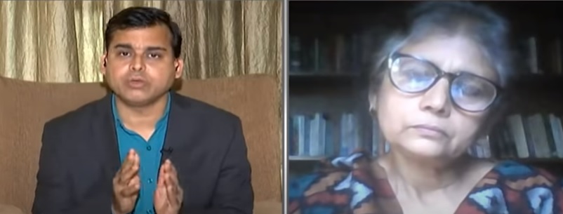 भारतीय मिडियामा सरिता गिरीको विवादास्पद अभिव्यक्ति