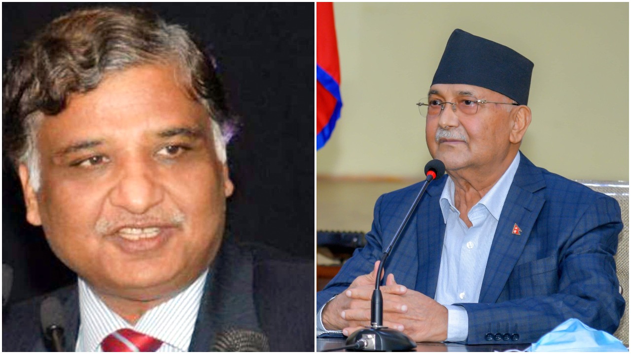 प्रधानमन्त्रीले भारतीय जासूसी प्रमुखसँग भेटेपछि नेपालको नक्साबाट ‘चुच्चो’ गायब !