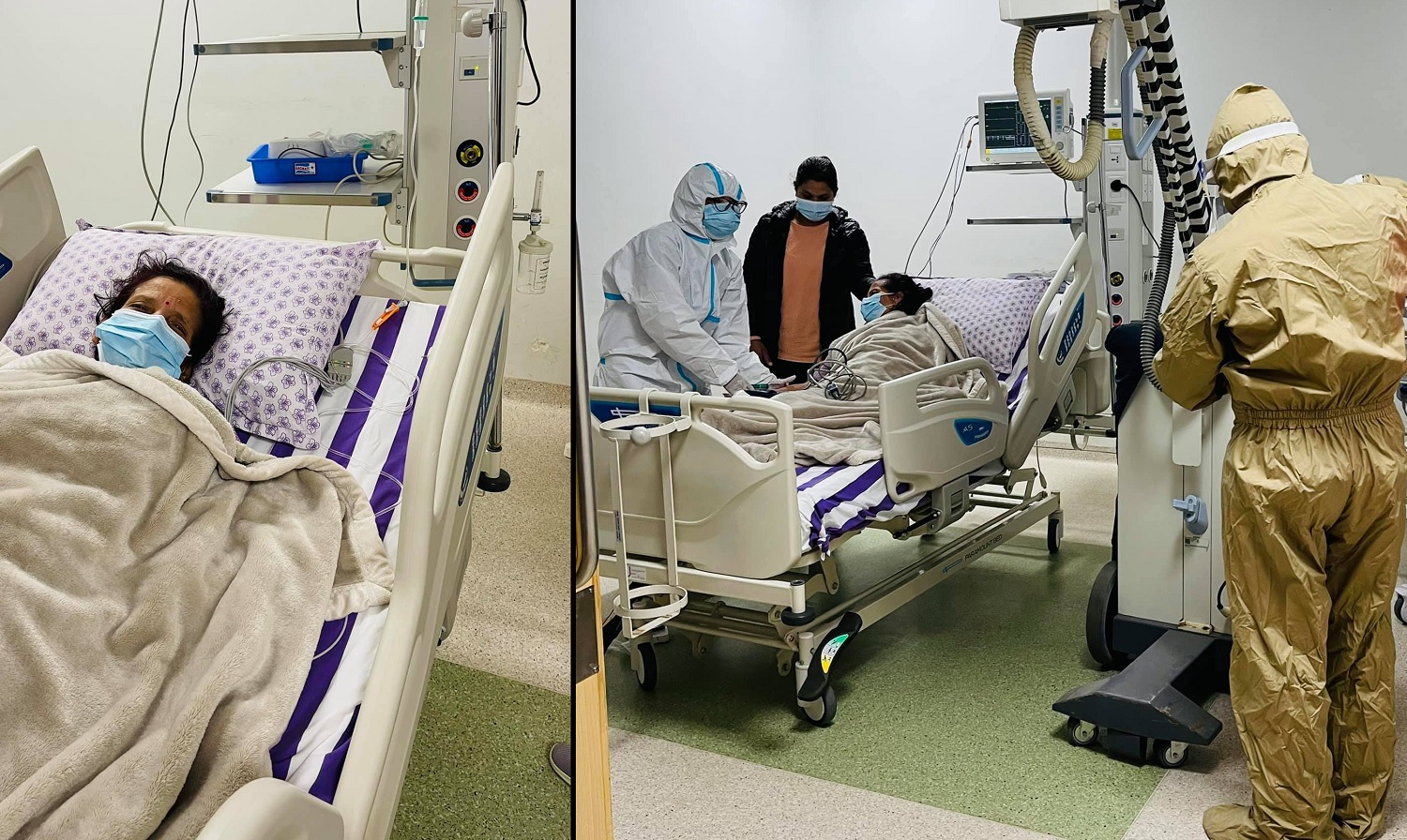 प्रचण्ड पत्नीलाई भएको के हो ?