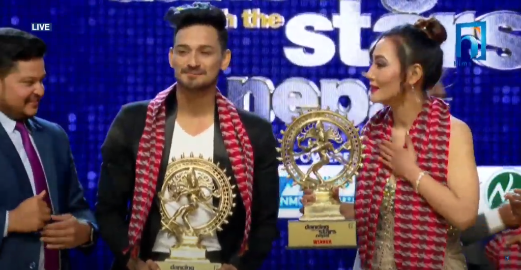 सुमी मोक्तानको जोडीले जित्यो डान्सिङ्ग विथ द स्टार्सको उपाधि