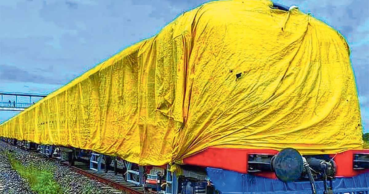 माघभित्रै रेल चल्ने