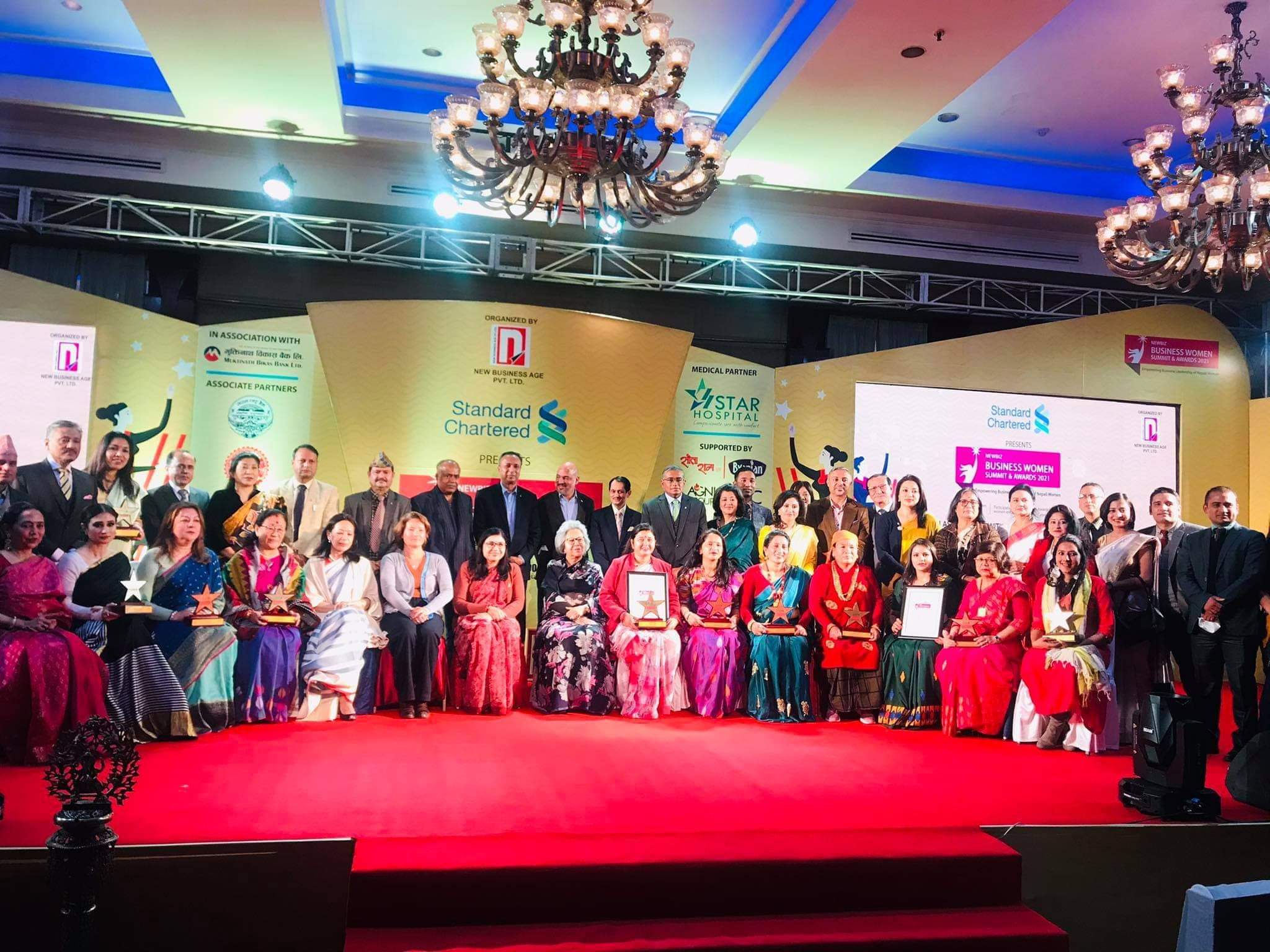 न्यू बिजद्वारा उत्कृष्ट १२ जना महिला उद्यमीलाई सम्मान