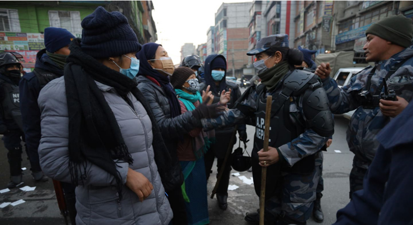 बन्द गराउँदै हिडेका प्रचण्ड–नेपालपक्षका २७ कार्यकर्ता पक्राउ