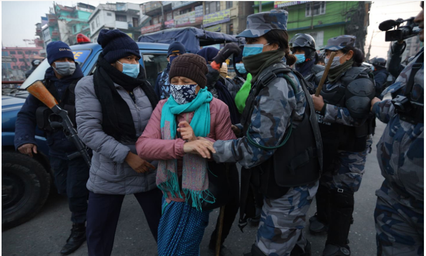 प्रचण्ड–माधव पक्षको आमहड्ताल : उपत्यकामा पक्राउ पर्नेको संख्या ७१ पुग्यो