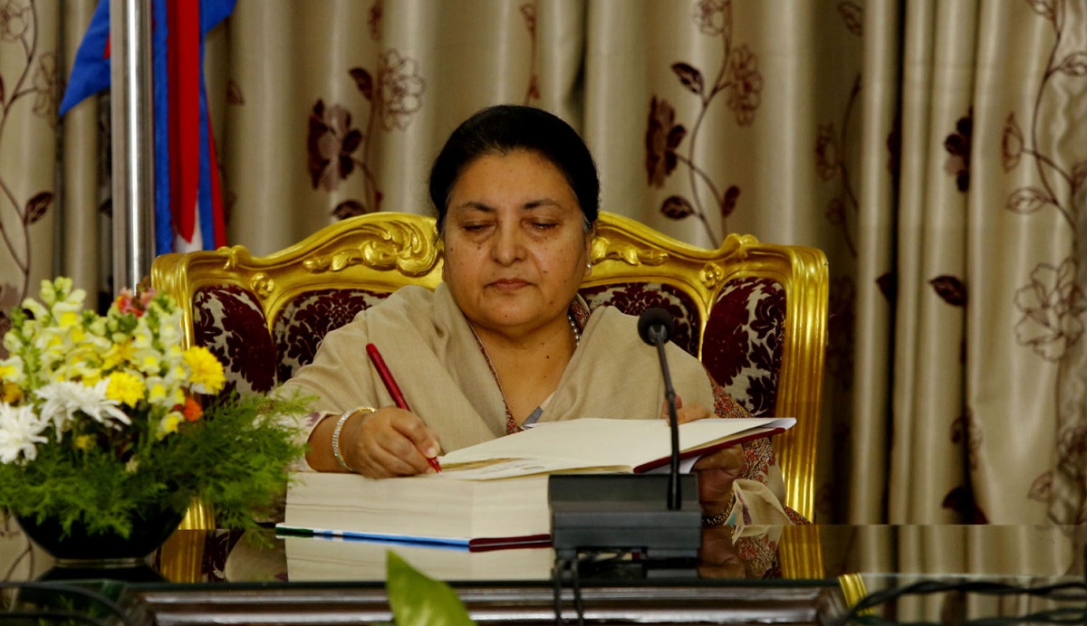 राष्ट्रपतिद्वारा फागुन २३ गते संसद अधिवेशन आव्हान