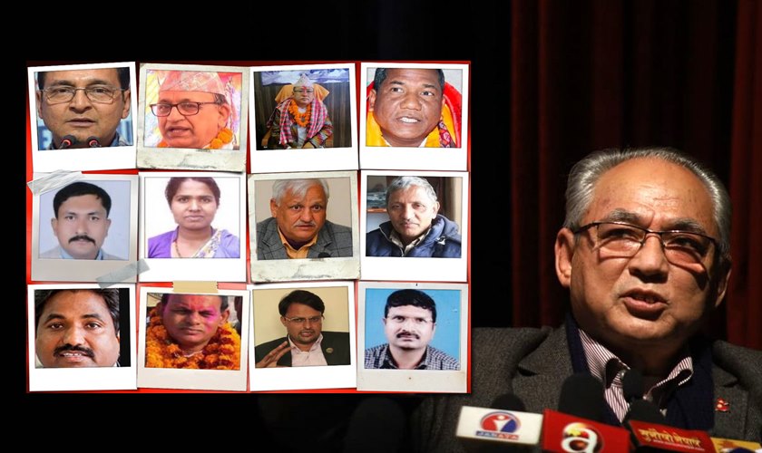 एमालेतिर लागेका माओवादीका १३ सांसदको पद गुम्यो