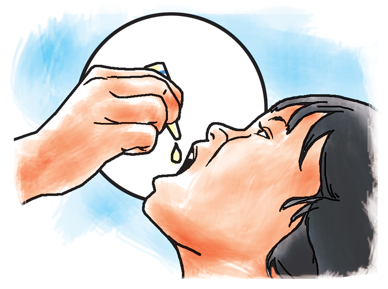 आज र भोलि पाँच वर्ष मुनीका बालबालिकालाई भिटामिन ‘ए’ र जुकाको औषधी खुवाइँदै