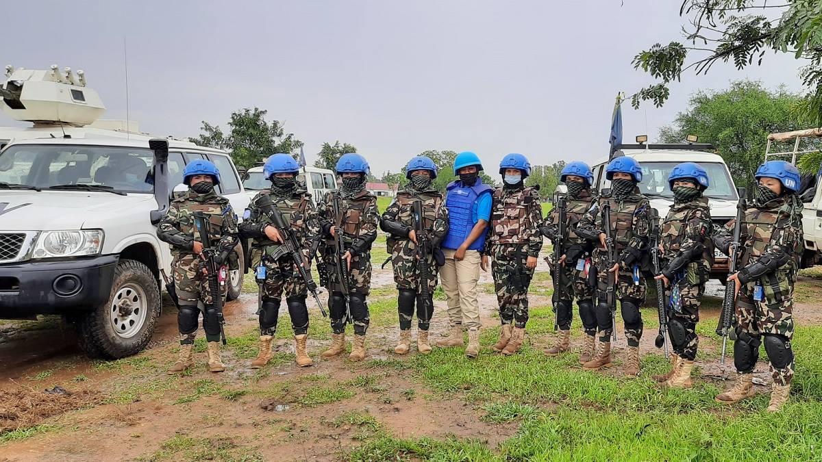 दक्षिण सुडानमा खटिएका नेपाली सेनाका अधिकृतलाई राष्ट्रसंघ महासचिवले दिए प्रशंसा पत्र