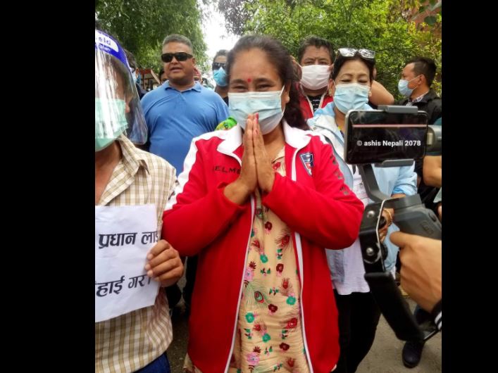 कोठा भाडामा नदिएको आरोपमा पक्राउ परेकी घरबेटी रिहा