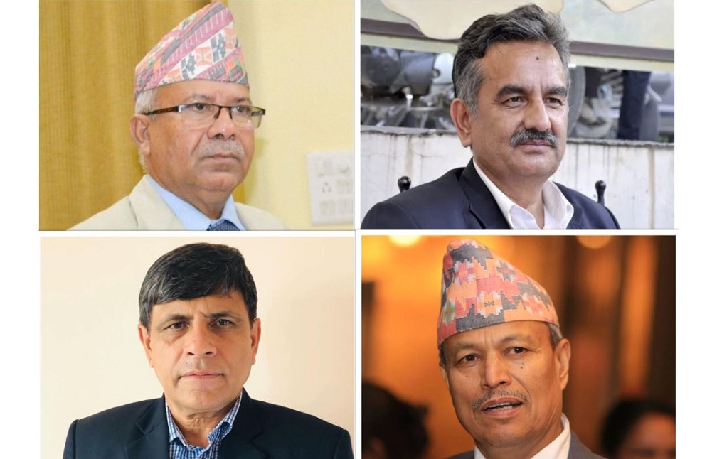 माधव नेपाल भेट्न पुगे नेपाल पक्षका नेताहरु, देउवालाई आज विश्वासको मत देलान् ?