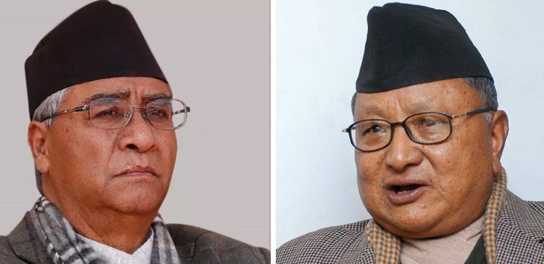 गोपालमानले छोडे सभापतिको दाबी, जनाए देउवालाई समर्थन