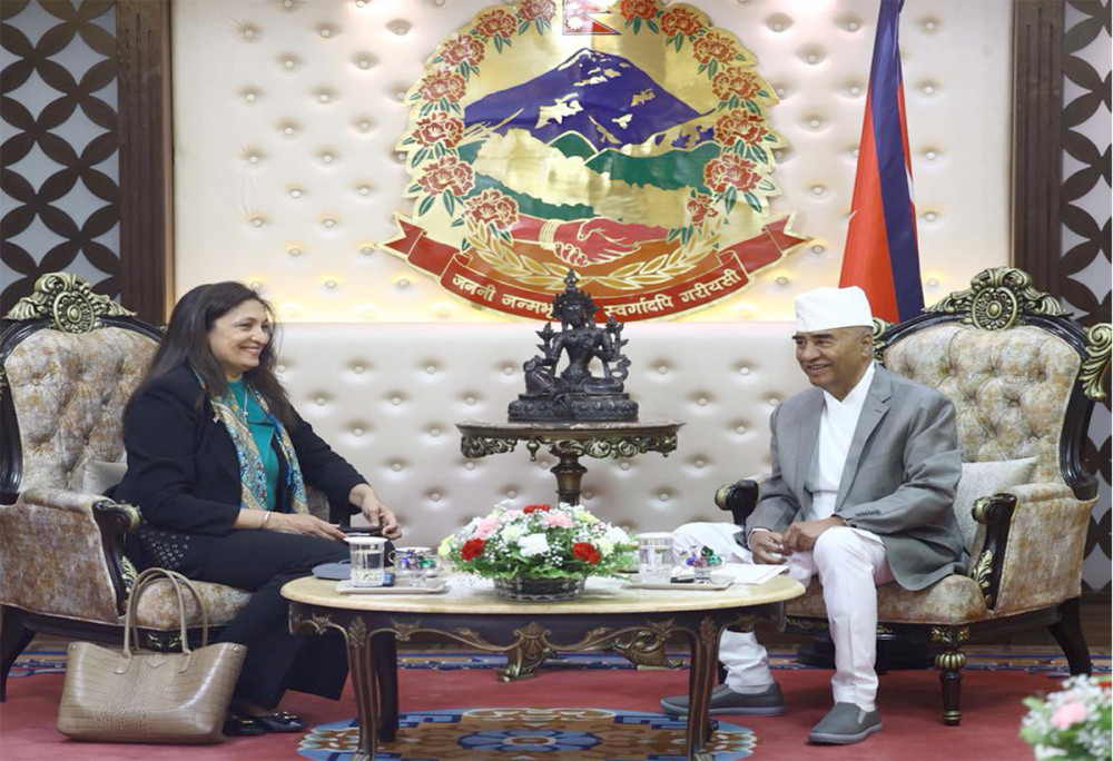 देउवा र उपमन्त्री उज्राको भेट