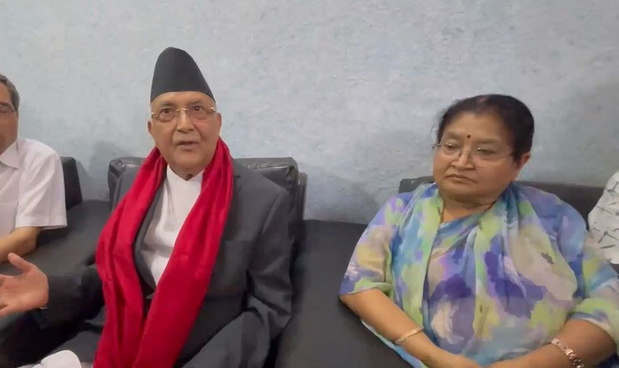 सरकार बनाउने विषयमा कांग्रेससँग कुनै कुरा भएको छैन : ओली