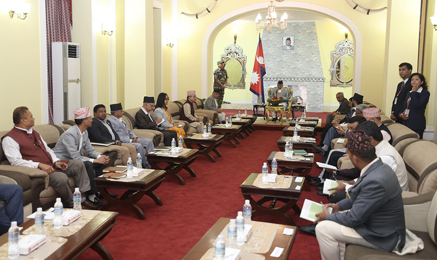 राष्ट्रपति रामचन्द्र पौडेलले सर्वदलीय बैठकमा के भने ?