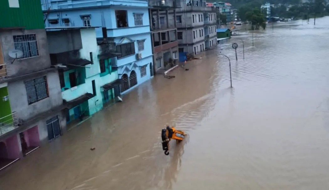 भारतमा हिमताल फुट्दा मृत्यु हुनेको संख्या १० पुग्यो, ८२ बेपत्ता