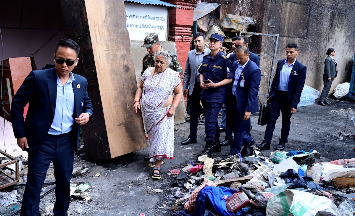 भदौ २४ को आगजनी र तोडफोडमा मुख्यगरी सुकुम्बासी र कैदीबन्दीको संलग्नता रहेको प्रहरी ब्रिफिङ