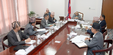 सिंहदरबारमा मन्त्रिपरिषद् बैठक