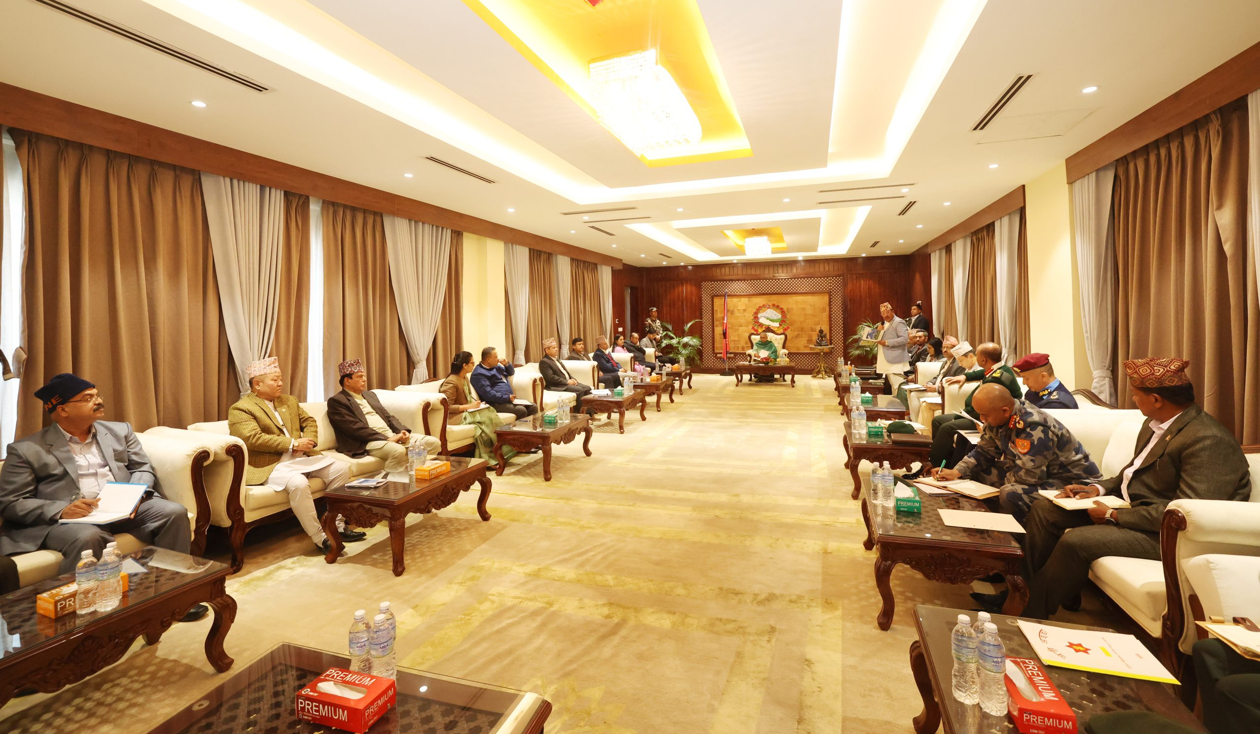 सर्वपक्षीय बैठक बालुवाटारमा जारी