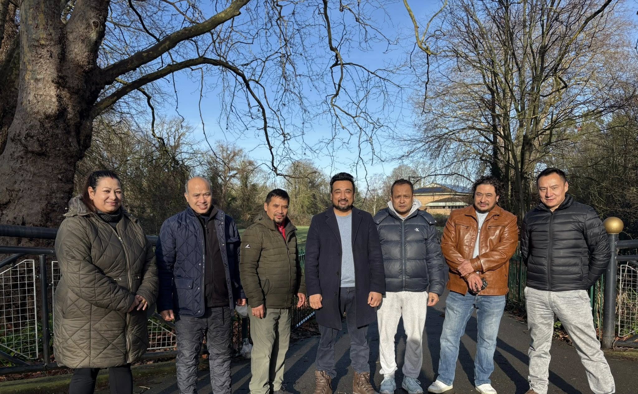 तेश्रो लन्डन बिस्का जात्रा १९ अप्रिल आइतबार डाटफोर्डमा