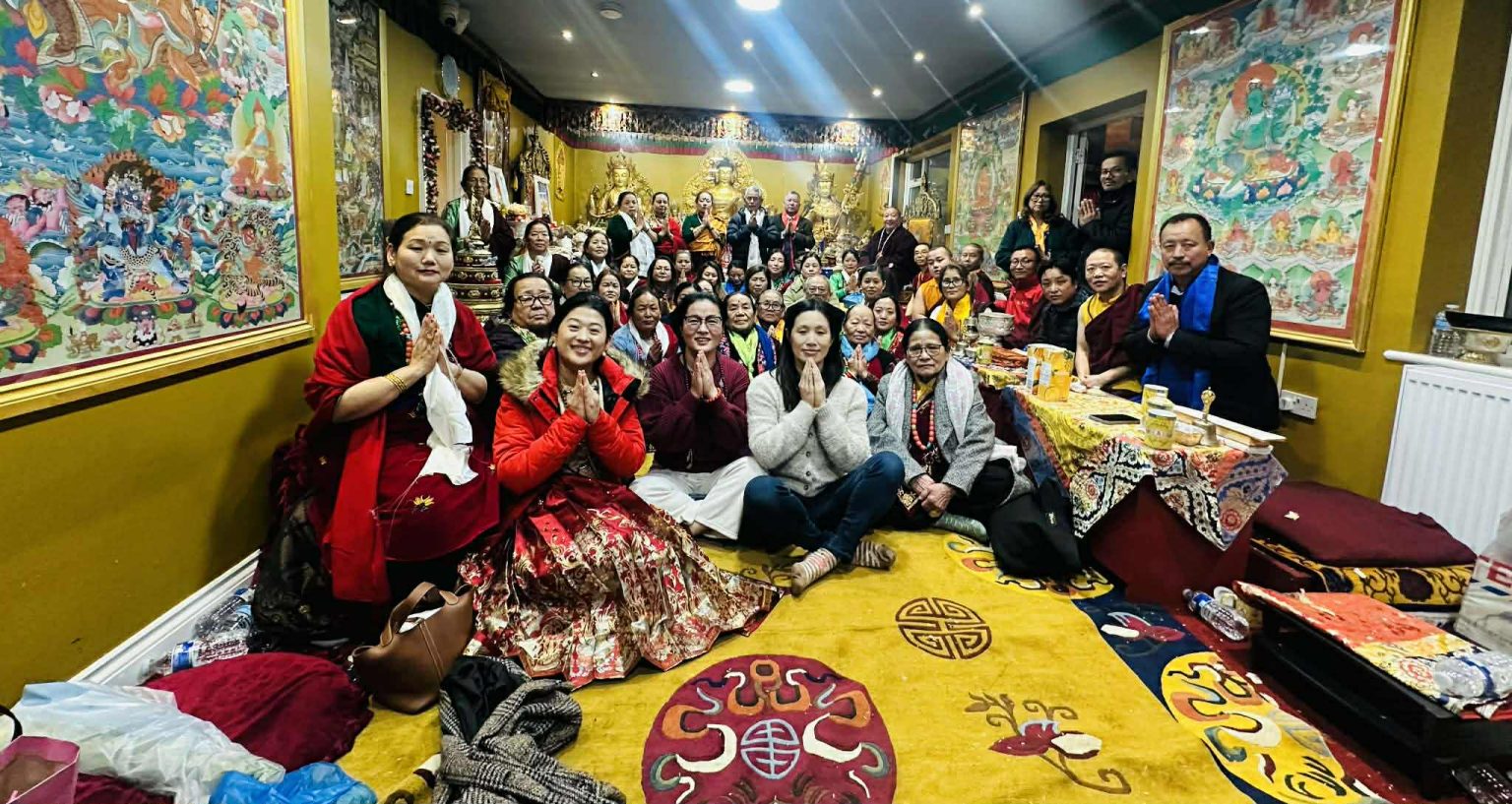 बुद्धिष्ट गुम्बा रेडिङमा विशेष पूजाका साथ रिन्पोछेको मूर्ति उद्घाटन