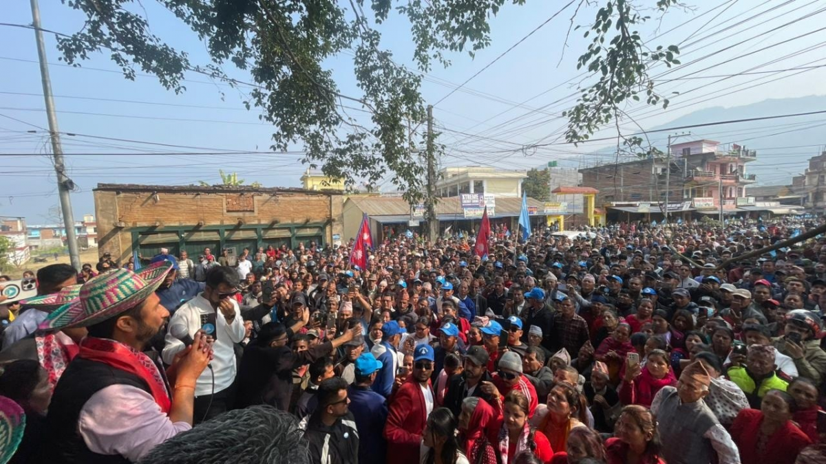 गोरखाबाट रविको आग्रह- रास्वपाले बहुमत नल्याए भ्रष्टाचारीहरू खुसी हुन्छन्, भोट नबाँड्नुस्