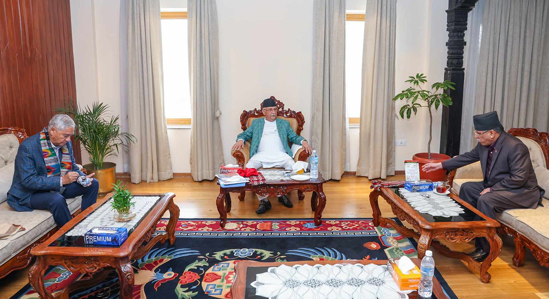 ओली, देउवा र प्रचण्डको सम्पत्ति छानबिन प्रक्रिया अघि बढ्यो