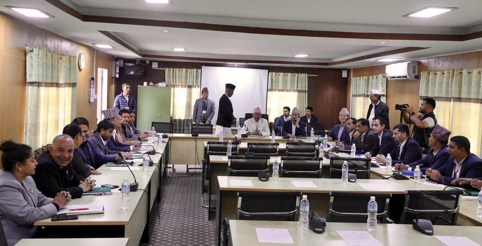 सभामुखको निर्वाचन चैत २२ गते