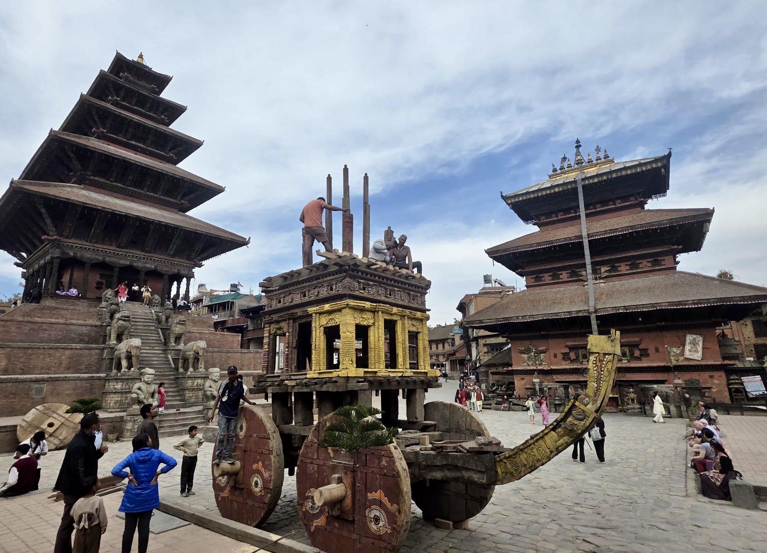 बिस्केट जात्रामा सिसी क्यामरा र ड्रोनबाट निगरानी