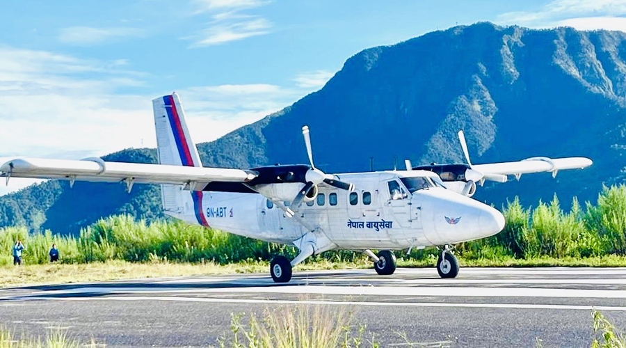 गुल्मीमा सातामा चार पटक हवाई सेवा सञ्चालन