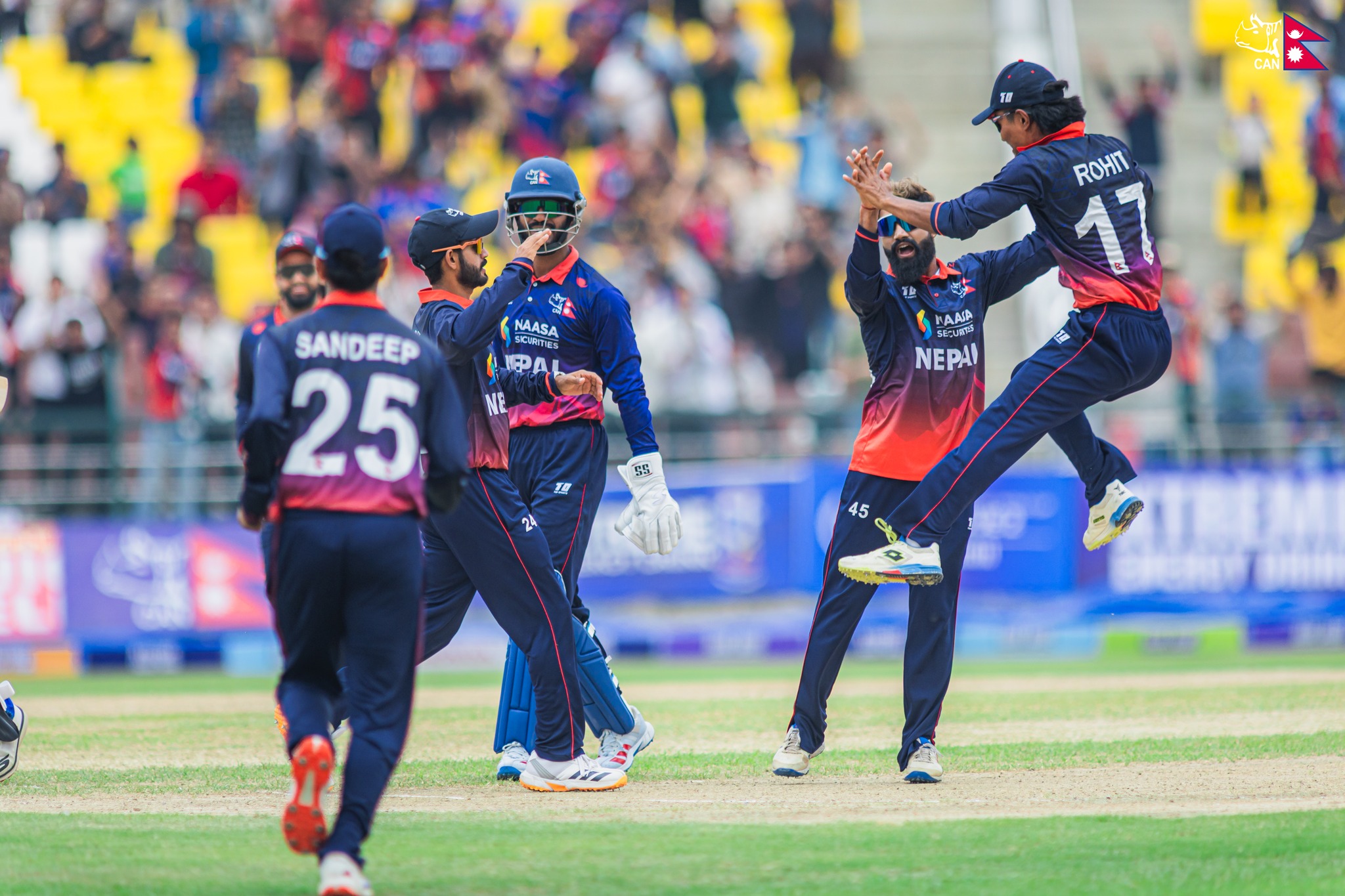 विश्वकप लिग–२ मा नेपालको उत्कृष्ठ विजयी सुरुवात, यूएईलाई ३७ रनले हरायो