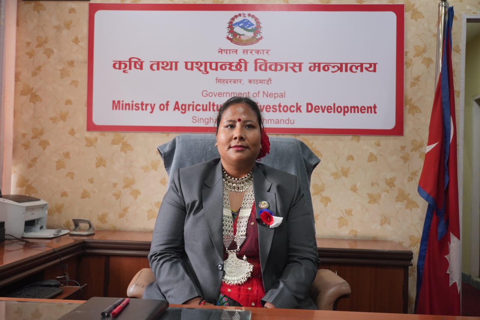 कृषिमन्त्रीले सम्पत्तिमा देखाइन् २ वटा बाख्रा र १० वटा कुखुरा, अरु के-के ?