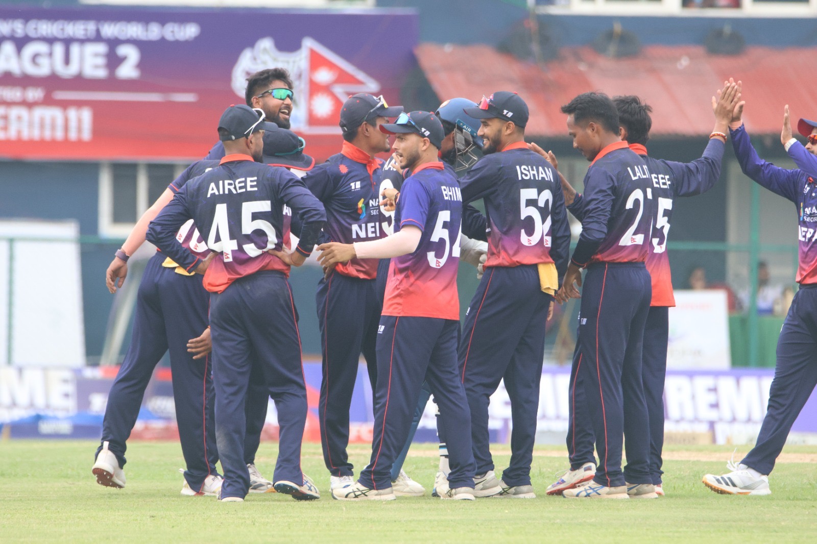 अमेरिकामाथि नेपालको शानदार जित, १२२ रनले हराउँदै लिग–२ मा उत्कृष्ट प्रदर्शन