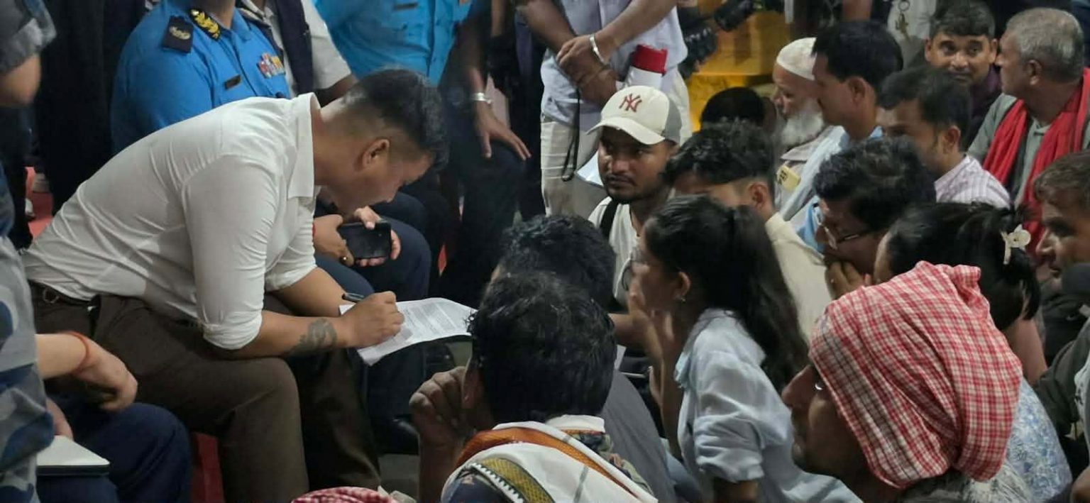 मिटरब्याजपीडित र गृहमन्त्रीबीचको वार्ता स्थगित