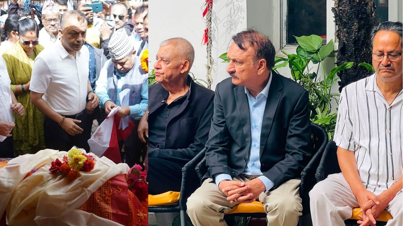 गोपालमान श्रेष्ठको श्रद्धाञ्जलीमा पनि देखियो कांग्रेसको विभाजन, संस्थापनइतर नेताले टेकेनन् सानेपा