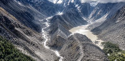 नेपालनजिक तिब्बतमा पहिरोले बनेको अवरोध ताल पूर्ण रूपमा सुक्यो