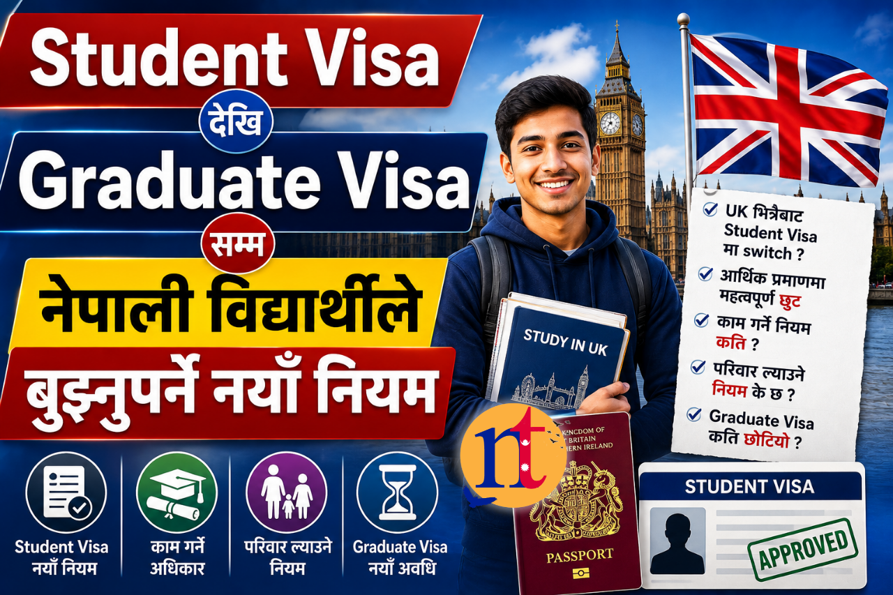 Student Visa देखि Graduate Visa सम्म: नेपाली विद्यार्थीले बुझ्नुपर्ने नयाँ नियम