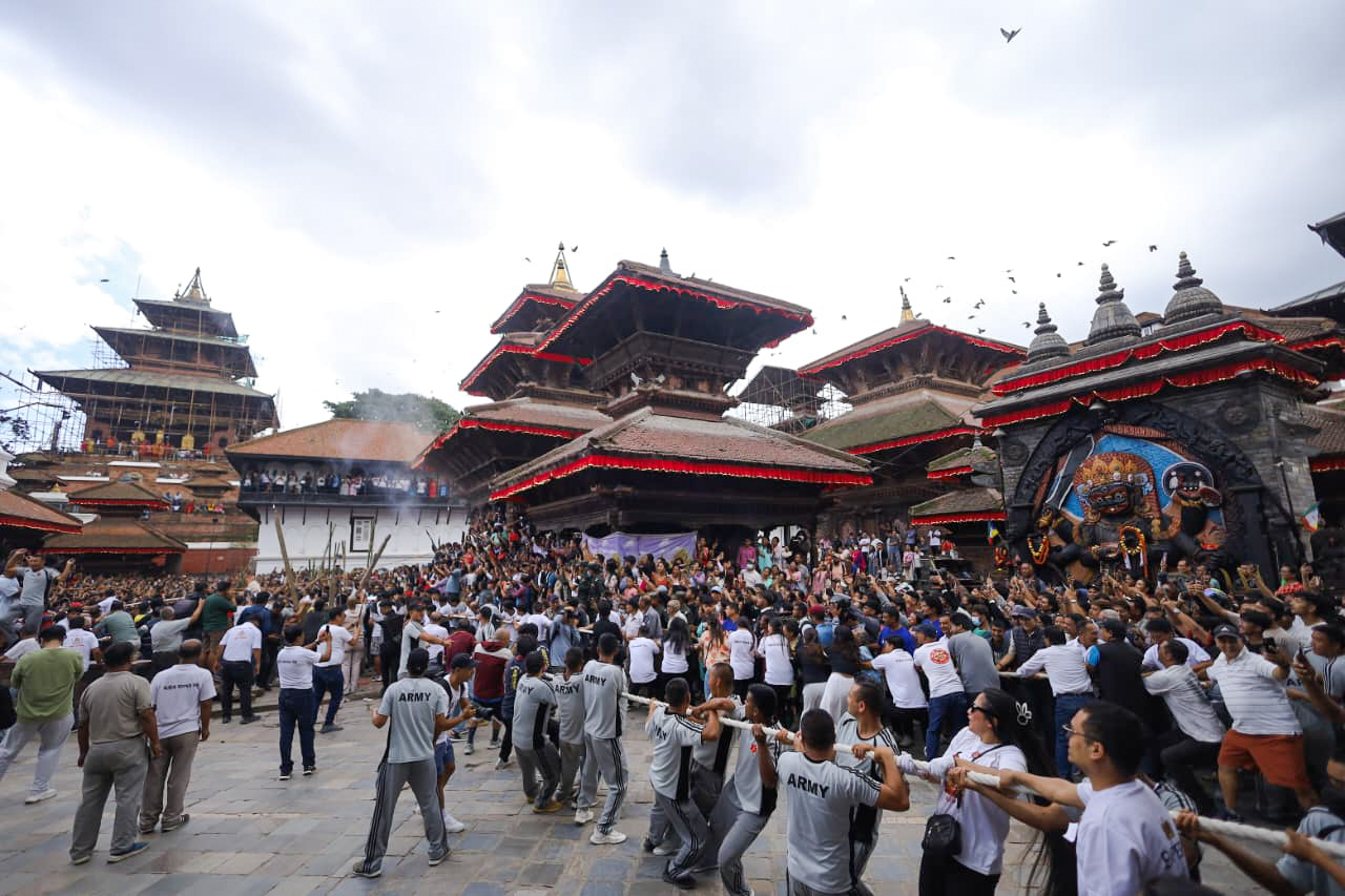 इन्द्रजात्राको साइत सार्वजनिक, आइतबार इन्द्रध्वजाको लिङ्गो उठाउन रुख काटिने